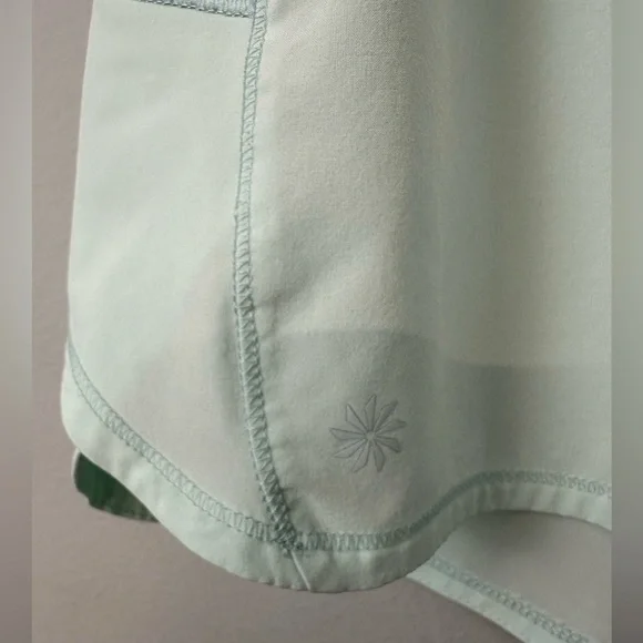 Athleta Girl Solid Record Breaker Short Oasis Blue Sz XXL/16 - Picture 5 of 16